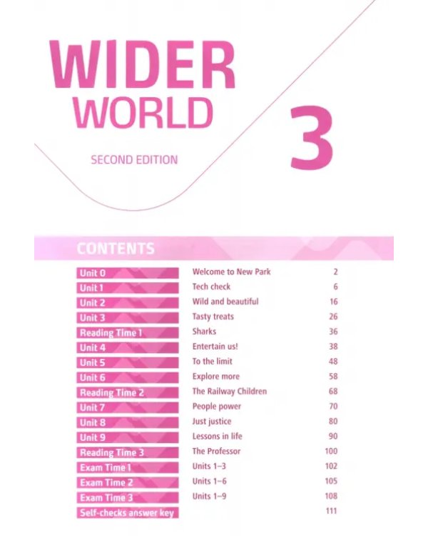 Wider World. Second Edition. Level 3. Workbook with App