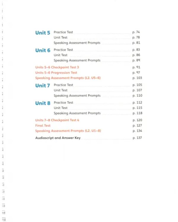 English Code. Level 2. Assessment Book
