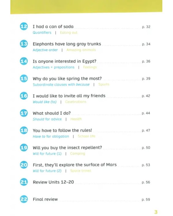 Now I Know! Level 3. Grammar Book