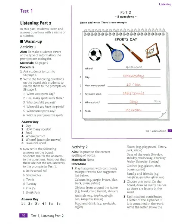 Practice Tests Plus. 2nd Edition. A1 Movers. Teacher's Guide