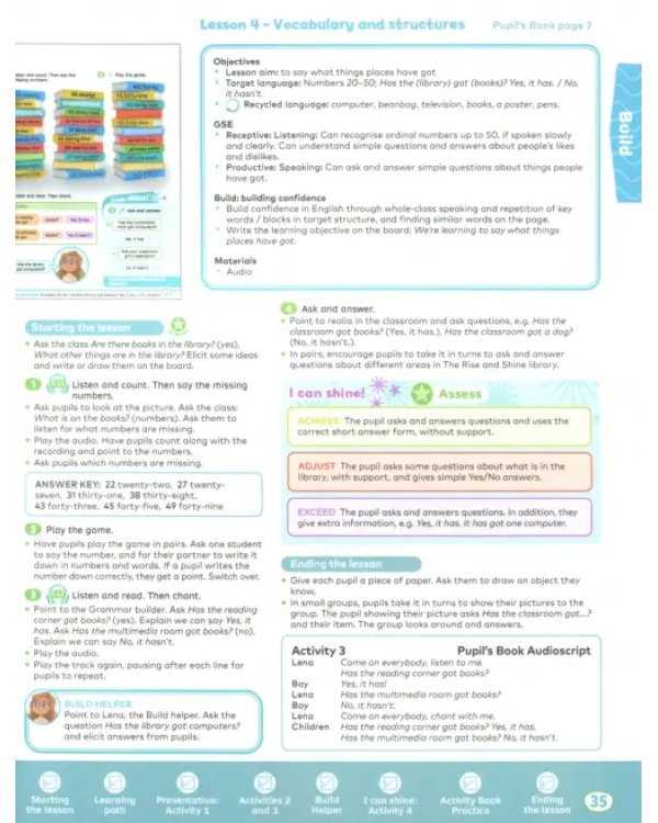 Rise and Shine. Level 1. Teacher's Book with Pupil's eBook, Activity eBook, Digital Resources