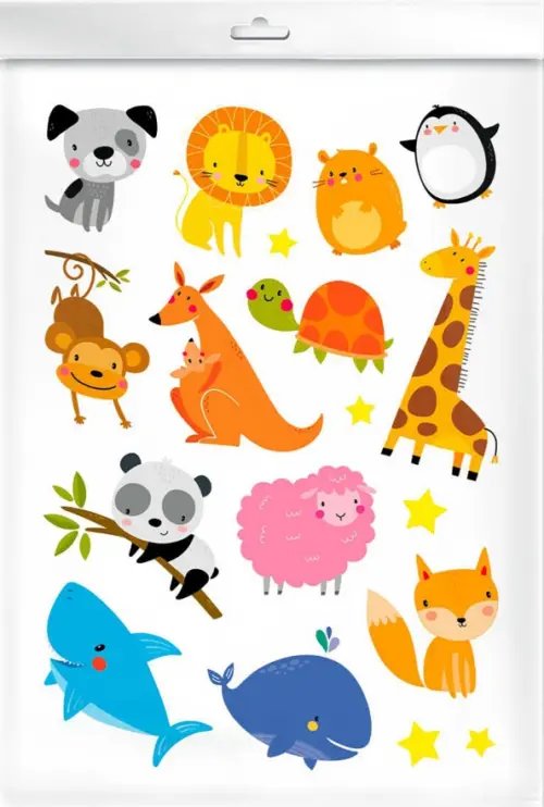 Стикеры-наклейки Стикеры для детей Животные