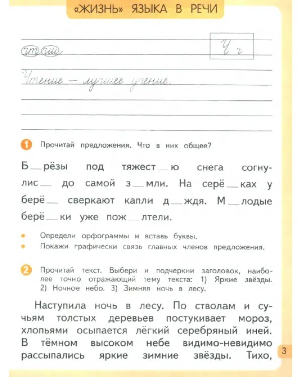 Русский язык. 2 класс. Рабочая тетрадь. В 2-х частях. Часть 2