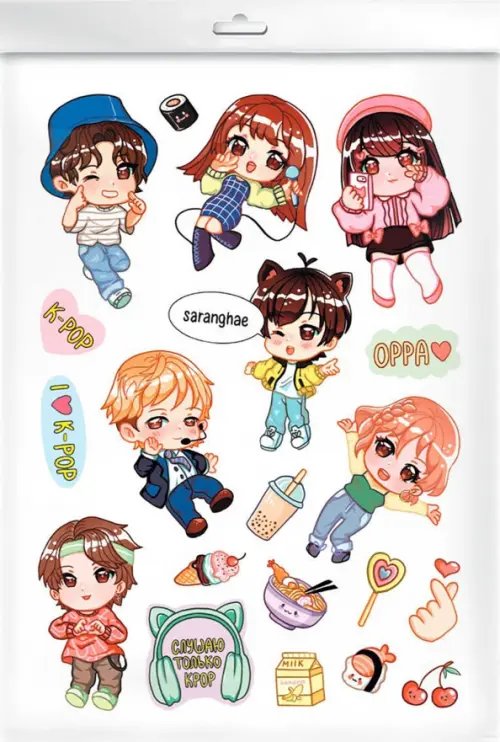 Стикеры-наклейки Стикеры для фанатов K-Pop