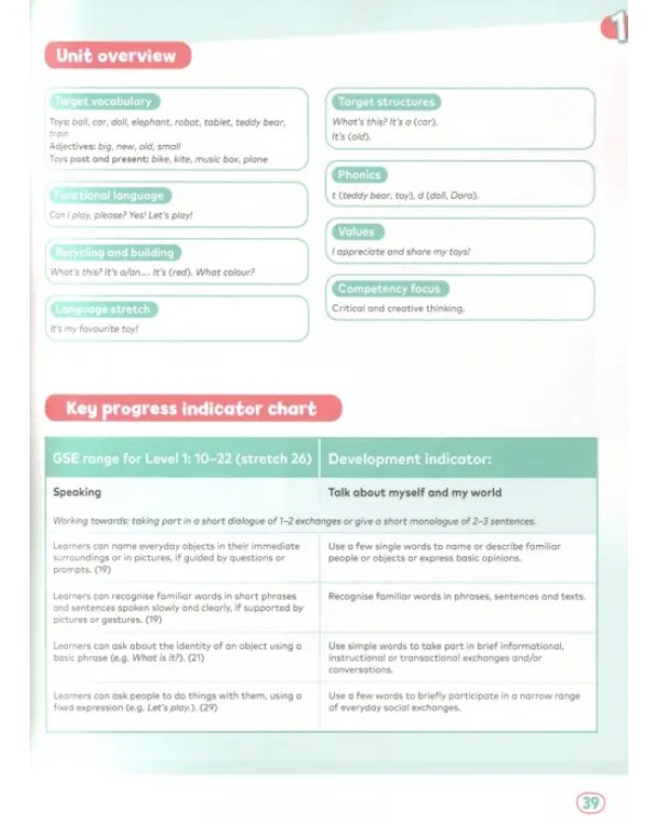 Rise and Shine. Level 1. Learn to Read. Teacher's Book with Pupil's eBook, Activity eBook, Digital