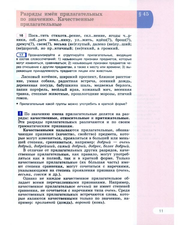 Русский язык. 6 класс. Учебное пособие. В 2-х частях. Часть 2. ФГОС