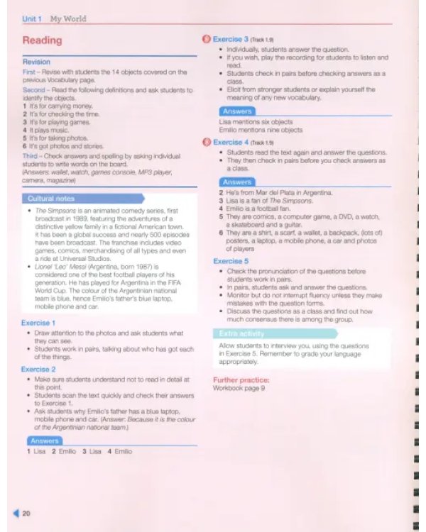 Next Move. Level 1. Teacher's Book with Teacher’s Resource Multi-ROM