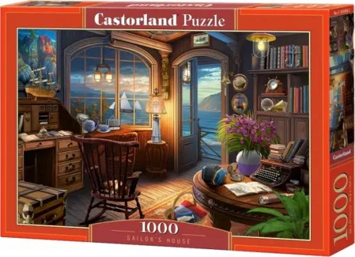 Puzzle, 1000 элементов Puzzle-1000 Дом моряка