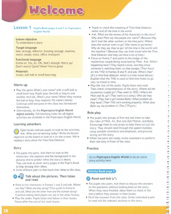Poptropica English Islands. Level 2. Teacher's Book with Online World Access Code and Test Book
