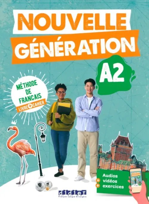 Nouvelle Generation Nouvelle Génération A2. Livre + Cahier + didierfle app