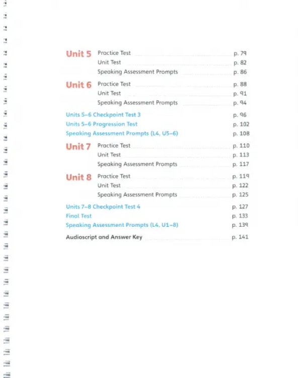 English Code. Level 4. Assessment Book