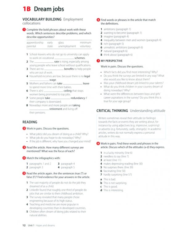 Perspectives. Advanced, C1. British English. Student's Book with Online Workbook