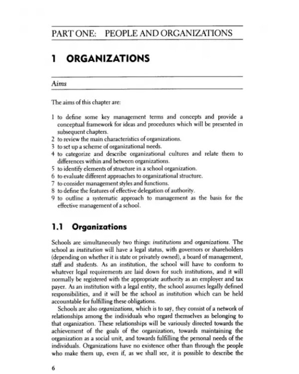 Management in English Language Teaching