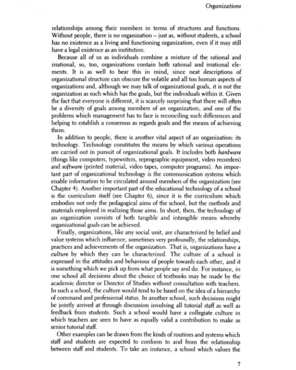 Management in English Language Teaching