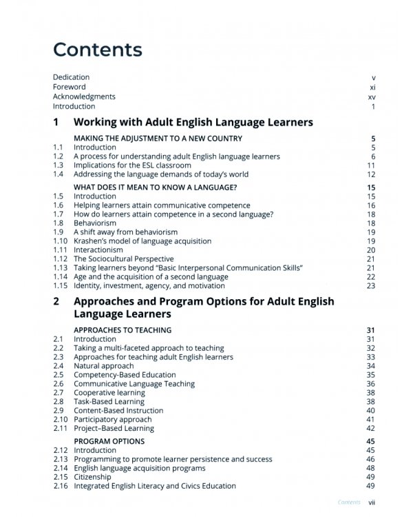 Teaching Adult English Language Learners. A Practical Introduction