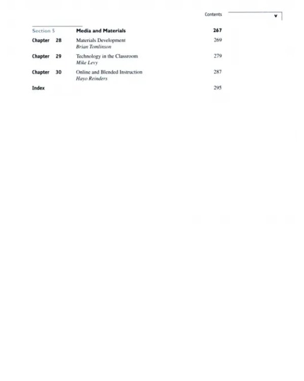 The Cambridge Guide to Pedagogy and Practice in Second Language Teaching