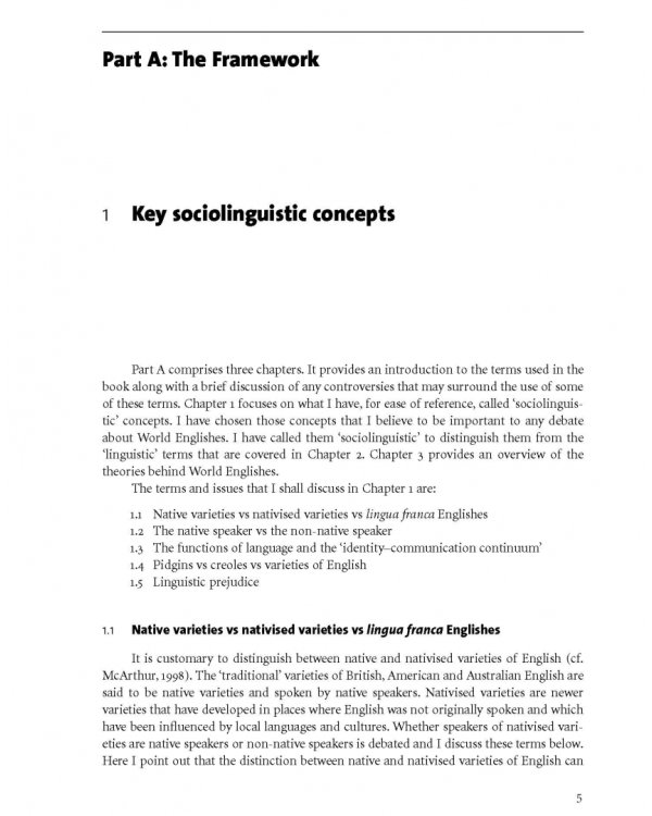 World Englishes +AudioCD. Implications for International Communication and English Language Teaching