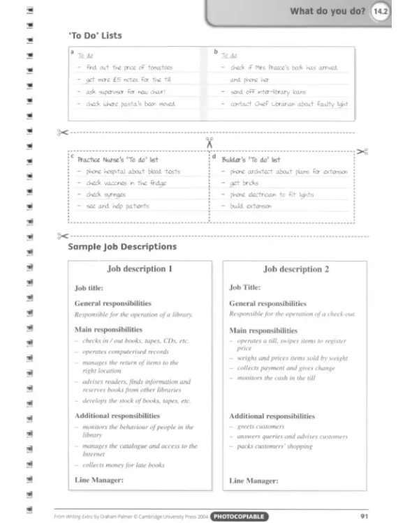 Writing Extra. A Resource Book of Multi-Level Skills Activities