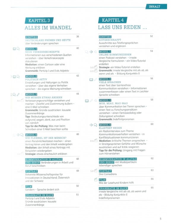 Дополнительное изображение книги «Kontext B2. Deutsch als Fremdsprache. Kursbuch mit Audios und Videos»
