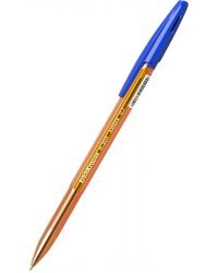 Ручка шариковая Amber Stick, синяя