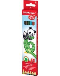 Карандаши шестигранные ArtBerry, 6 цветов