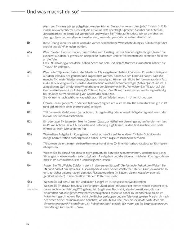 Aspekte Beruf B1/B2 Brückenelement und B2. Deutsch für Berufssprachkurse. Unterrichtshandbuch