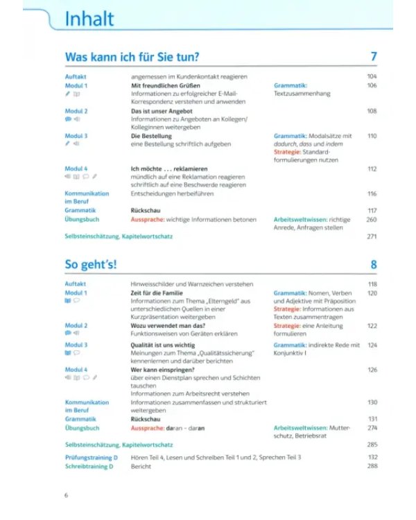 Дополнительное изображение книги «Aspekte Beruf B1/B2 Brückenelement und B2. Paket aus den Kurs- und Übungsbüchern»