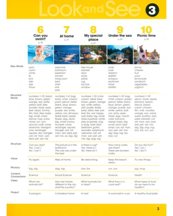 Look and See 3. British English. Teacher's Book with ABC Poster