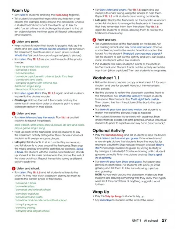Look and See 3. British English. Teacher's Book with ABC Poster