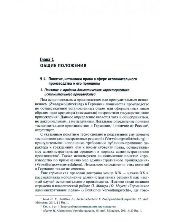 Исполнительное производство Германии. Монография