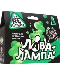 Набор для опытов Лава-лампа, зелёный