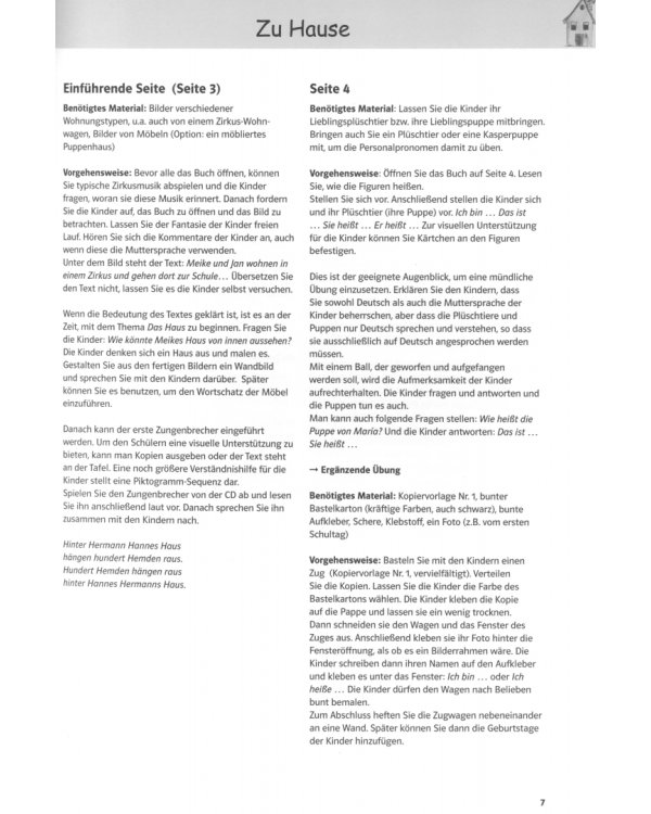 Auf in die Schule! Lehrerhandbuch. Buch + Kopiervorlagen