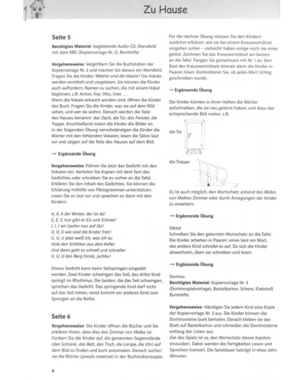 Auf in die Schule! Lehrerhandbuch. Buch + Kopiervorlagen