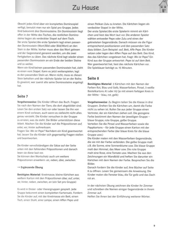 Auf in die Schule! Lehrerhandbuch. Buch + Kopiervorlagen