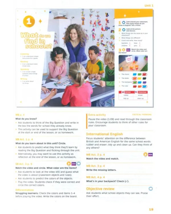 Now I Know! Level 1. I Can Read. Teacher's Book with Online Practice and Resources