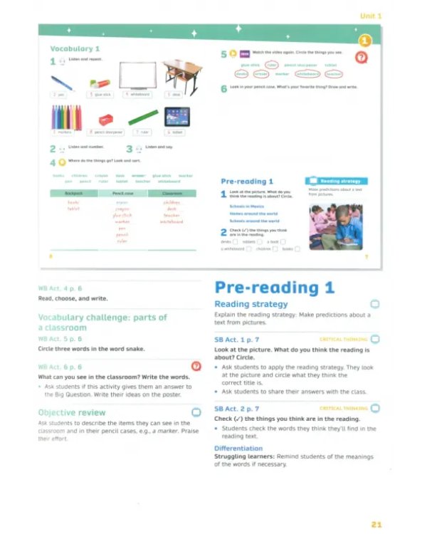 Now I Know! Level 1. I Can Read. Teacher's Book with Online Practice and Resources