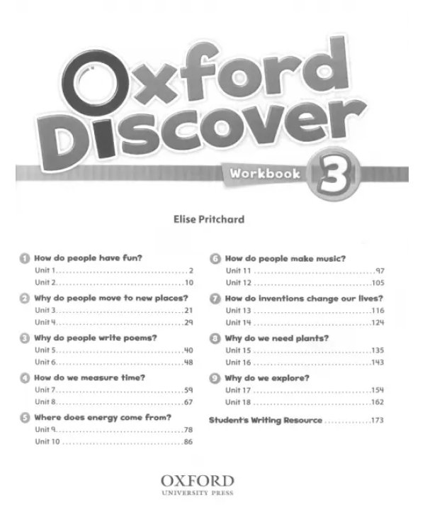 Oxford Discover. Level 3. Workbook with Online Practice