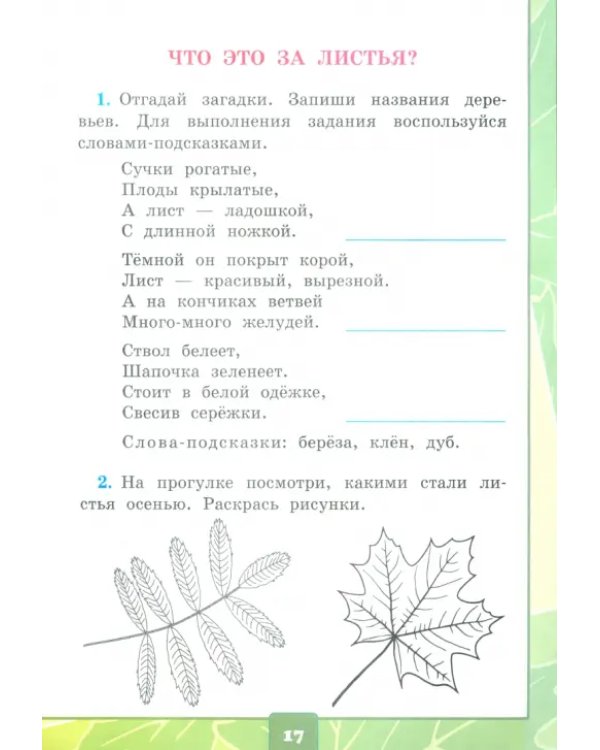 Окружающий мир. 1 класс. Тетрадь для практических работ к учебнику Плешакова. Часть 1