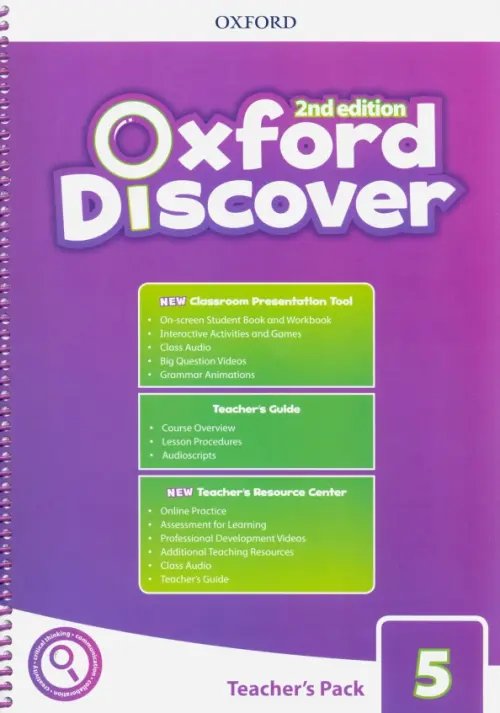 Oxford Discover 2nd Edition Oxford Discover. Second Edition. Level 5. Teacher's Pack