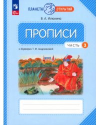 Прописи. 1 класс. К Букварю Т. М. Андриановой. В 4-х частях. Часть 3ФГОС