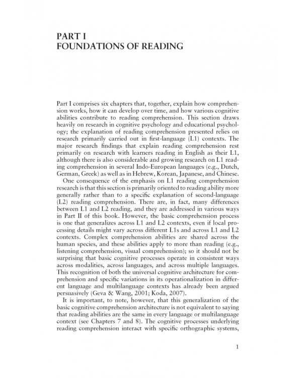 Reading in a Second Language. Moving from Theory to Practice. 2nd Edition