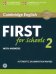 Cambridge English First for Schools 2. Student's Book with answers and Audio
