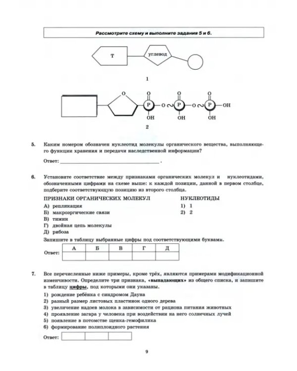 ЕГЭ-2024. Биология. 14 вариантов. Типовые варианты экзаменационных заданий от разработчиков ЕГЭ