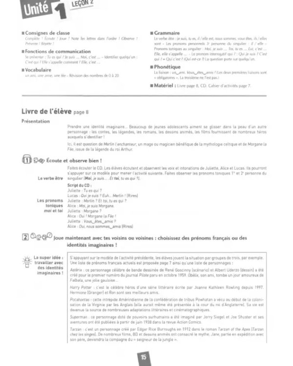 Amis et compagnie 1. Niveau A1. Guide pédagogique