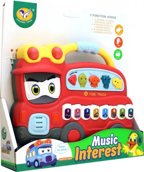 Игровой центр с пианино Пожарная машина Игровой центр с пианино Пожарная машина