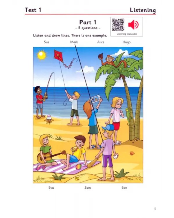 Pre A1 Starters 4. Student's Book with Answers, Audio, Resource Bank. Authentic Practice Tests