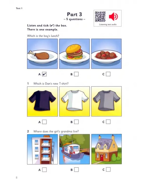 Pre A1 Starters 4. Student's Book with Answers, Audio, Resource Bank. Authentic Practice Tests