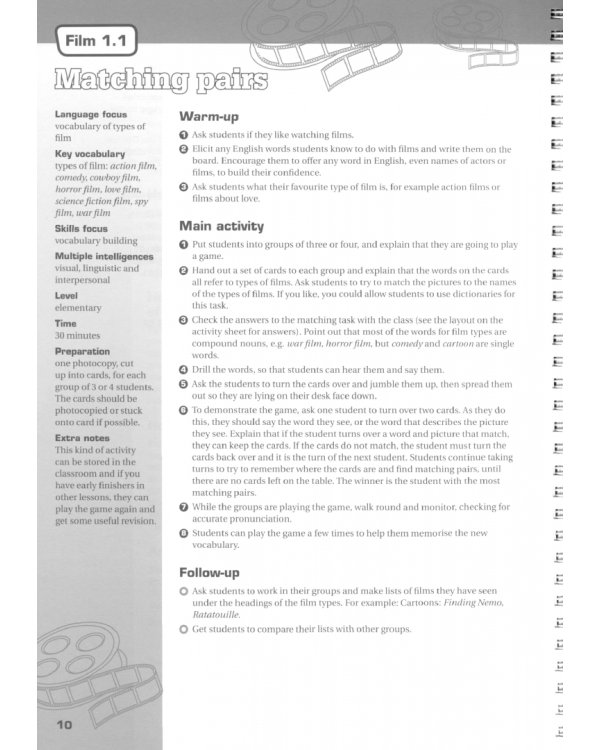Film, TV, and Music. Multi-level photocopiable activities for teenagers
