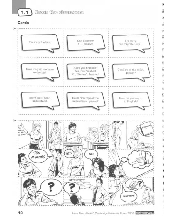 Дополнительное изображение книги «Teen World. Multi-Level photocopiable activities for teenagers»