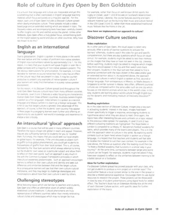 Eyes Open. Level 3. Teacher's Book with Digital Pack